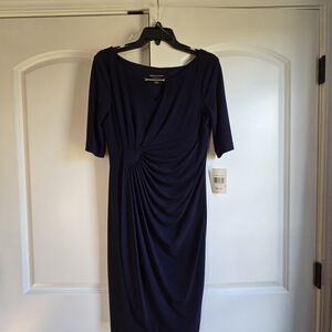 Collected Elegance Navy Blue Women's Dress NWT